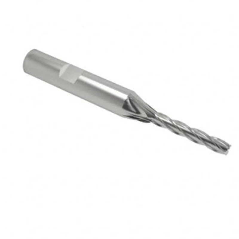 Value Collection 1/4, 1-1/4 LOC, 3/8 Shank Diam, 3-1/16 OAL, 4 Flute, Cobalt Square End Mill Single End, Uncoated, Sp...